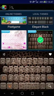 Keyboard Theme Manager android App screenshot 2